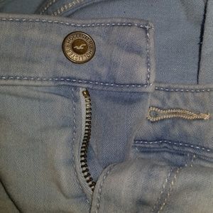 Hollister 9 long super stretch light denim👍👍👍